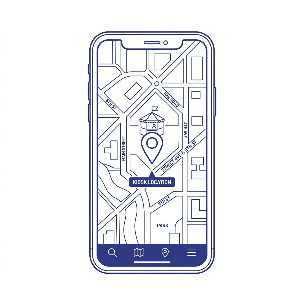 Locate Kiosk